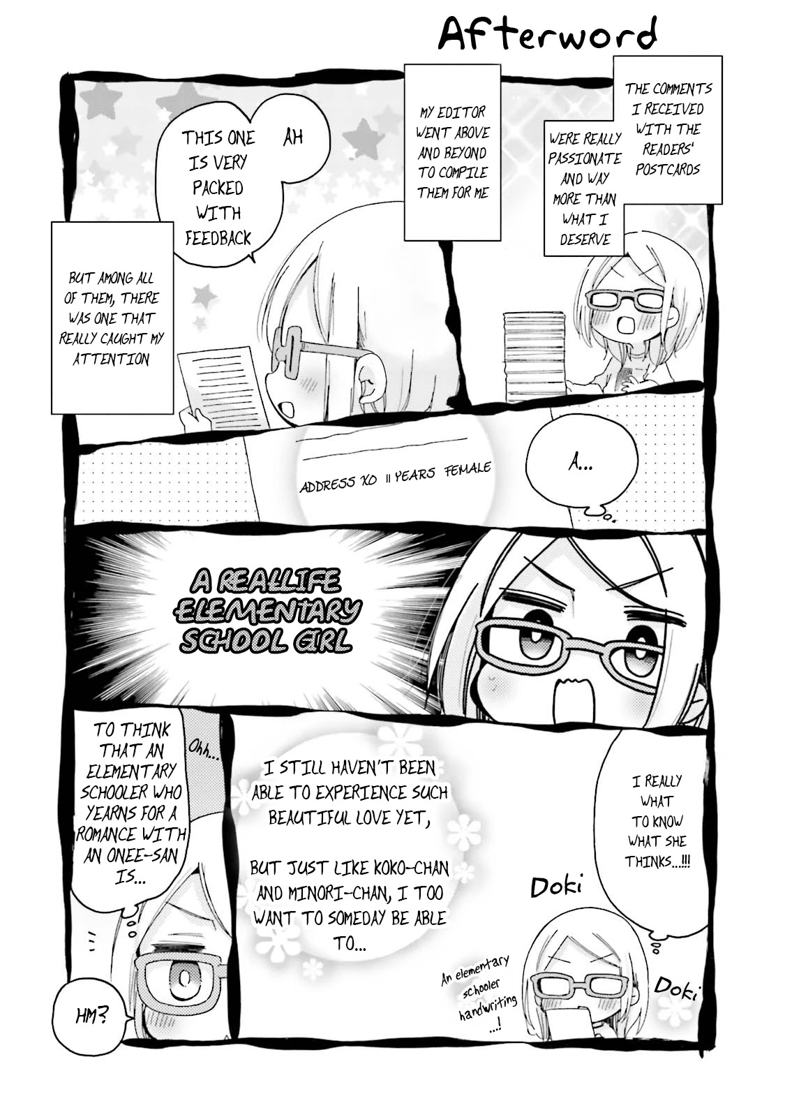 Onee-san wa Joshi Shougakusei ni Kyoumi ga arimasu. chapter 25.5 page 7