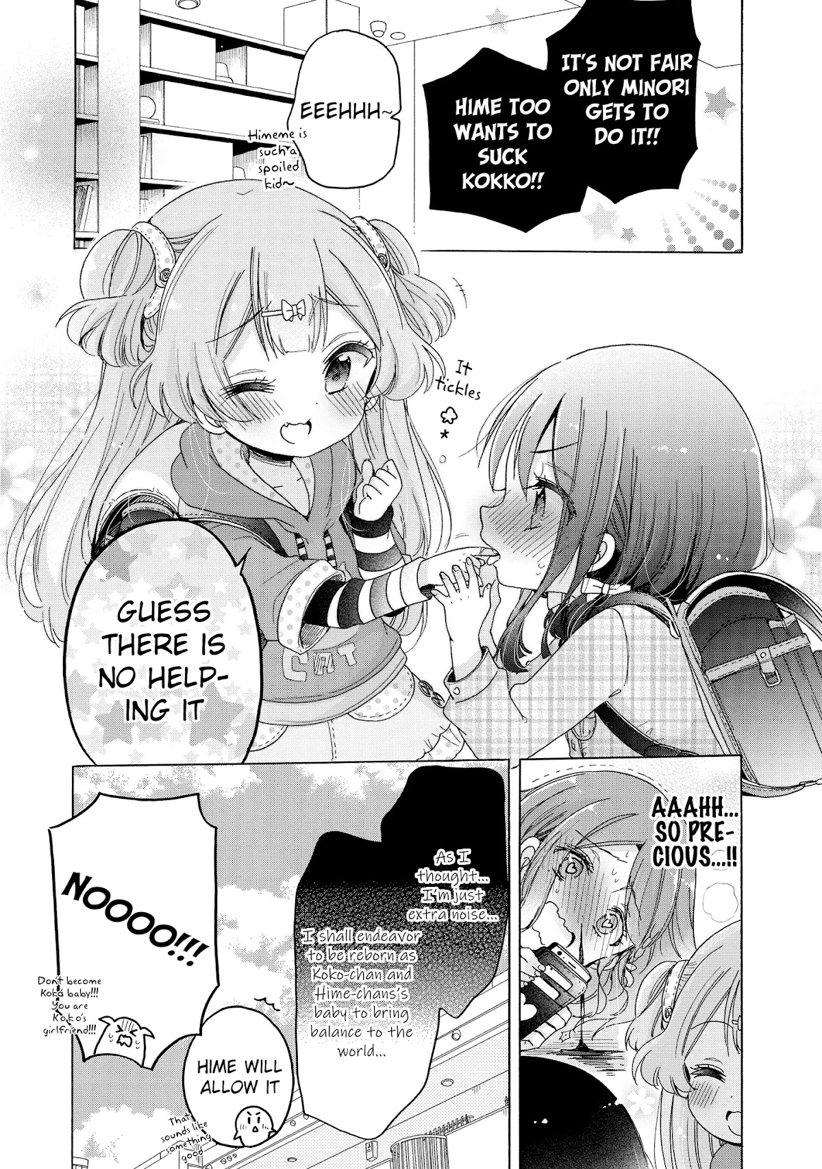 Onee-san wa Joshi Shougakusei ni Kyoumi ga arimasu. chapter 31.1 page 10