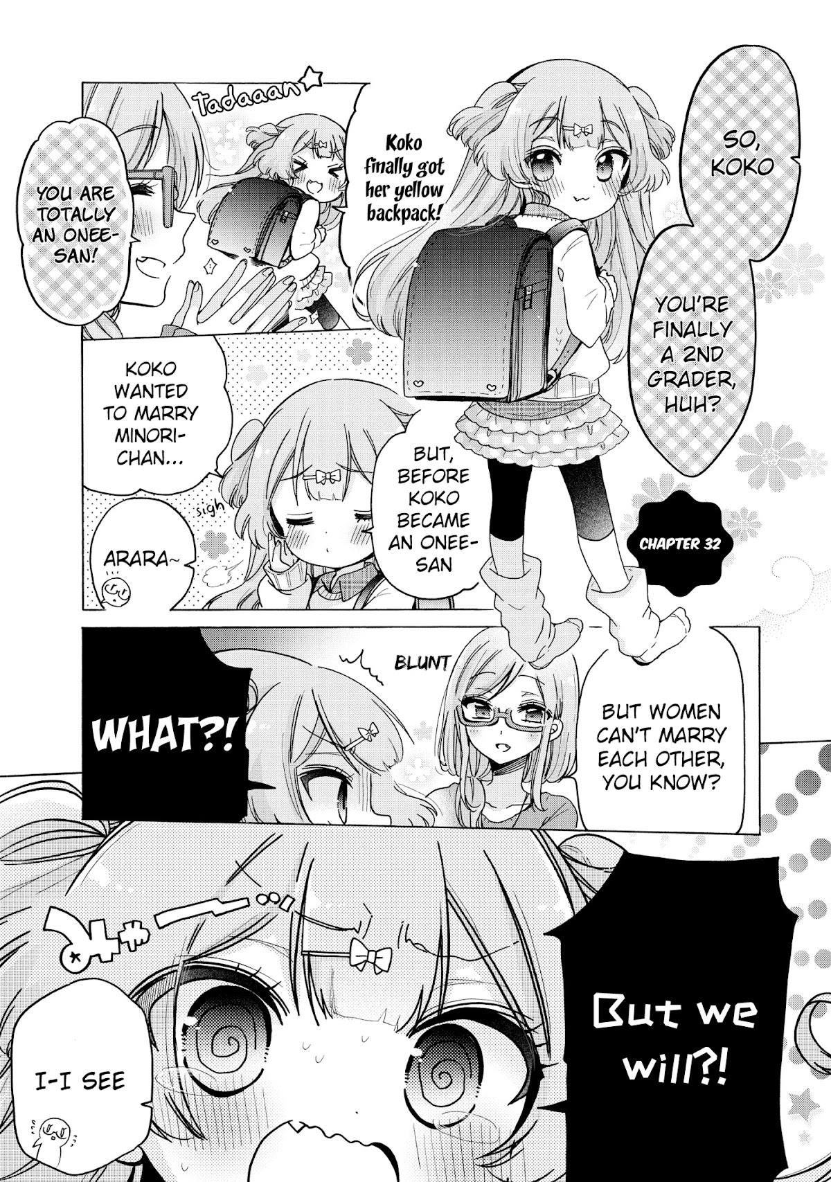 Onee-san wa Joshi Shougakusei ni Kyoumi ga arimasu. chapter 32 page 6