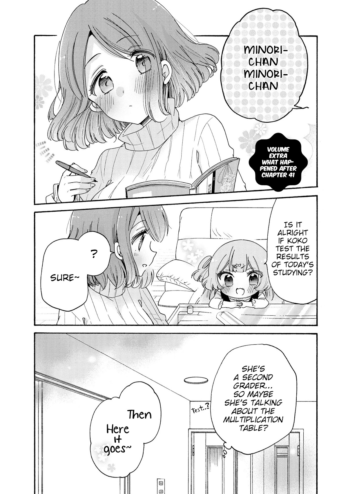 Onee-san wa Joshi Shougakusei ni Kyoumi ga arimasu. chapter 41.2 page 2