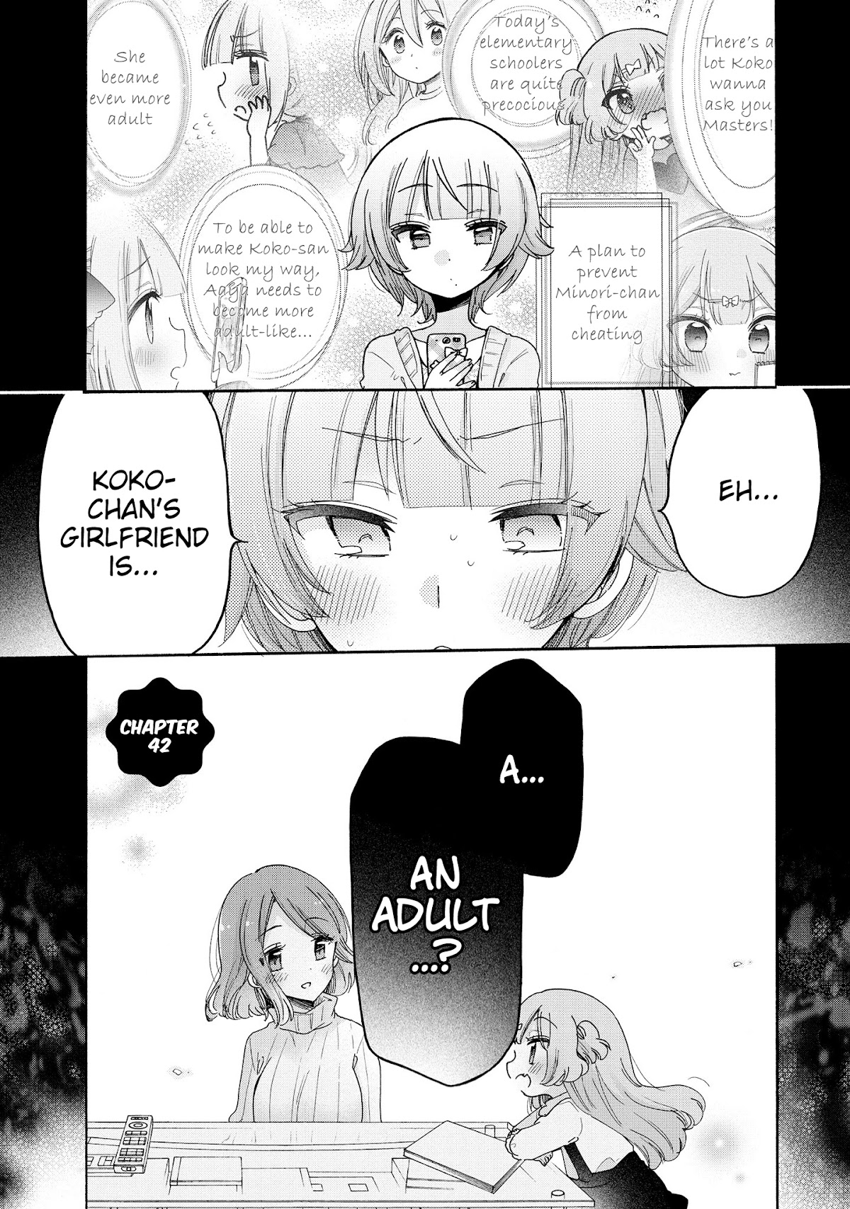 Onee-san wa Joshi Shougakusei ni Kyoumi ga arimasu. chapter 42 page 6