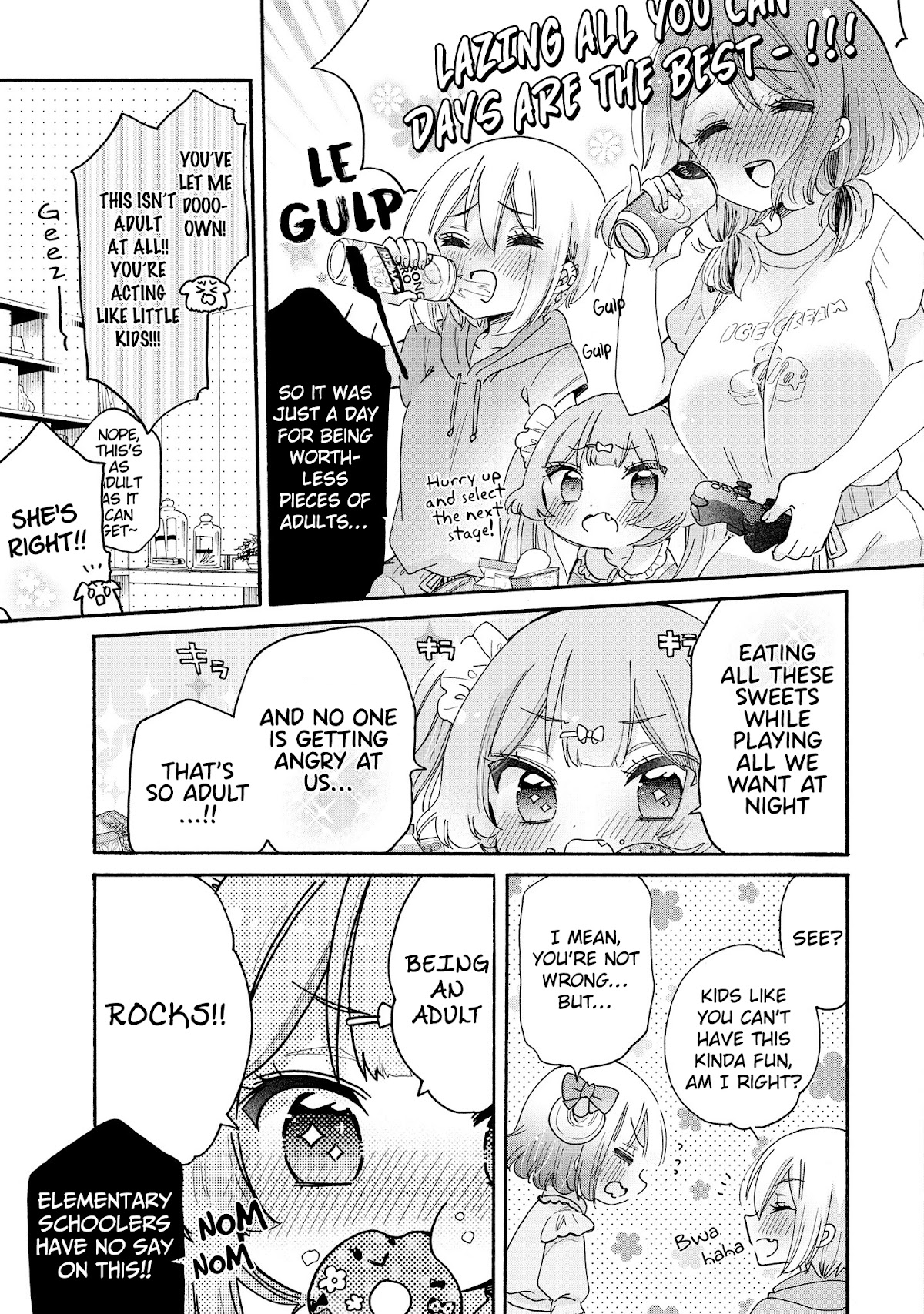 Onee-san wa Joshi Shougakusei ni Kyoumi ga arimasu. chapter 45 page 8