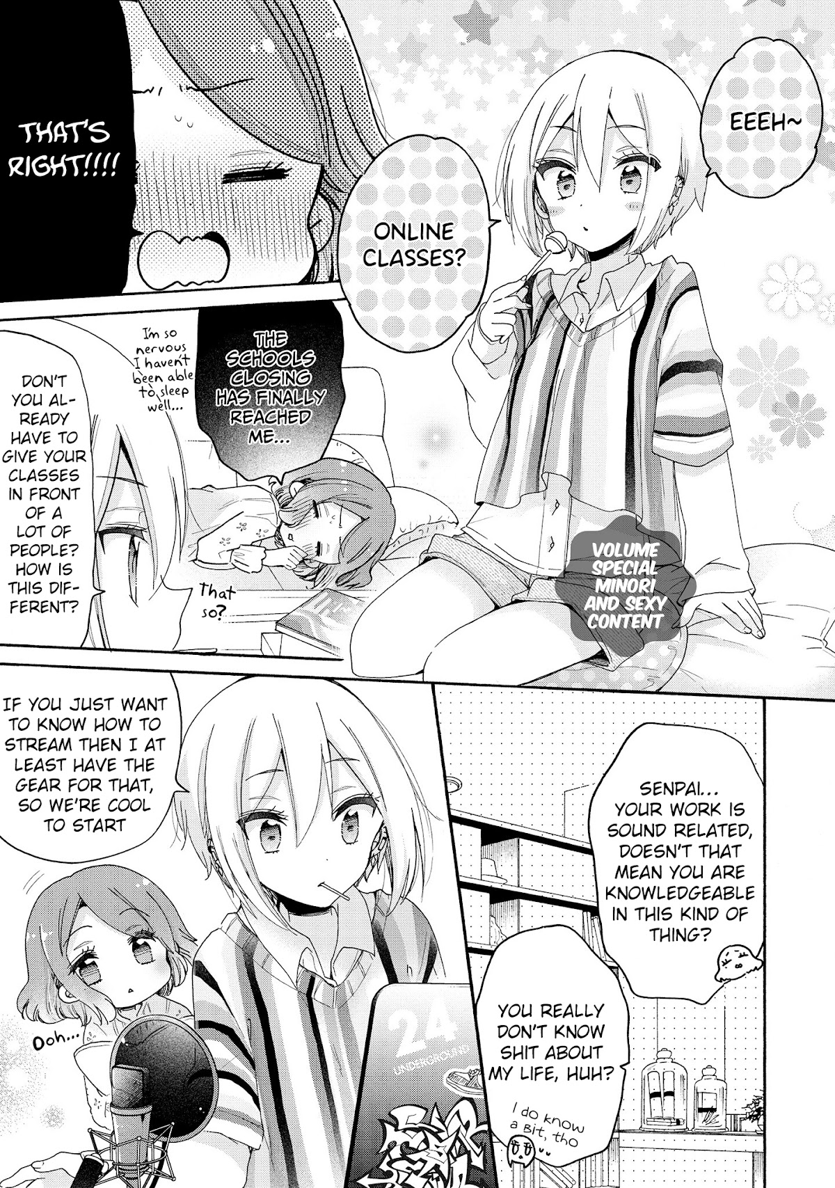 Onee-san wa Joshi Shougakusei ni Kyoumi ga arimasu. chapter 46.1 page 3