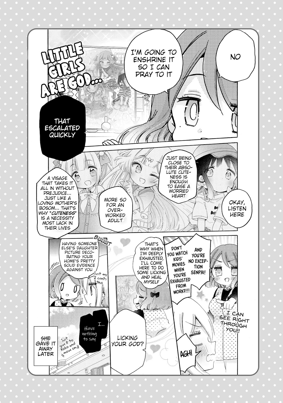 Onee-san wa Joshi Shougakusei ni Kyoumi ga arimasu. chapter 46.3 page 5