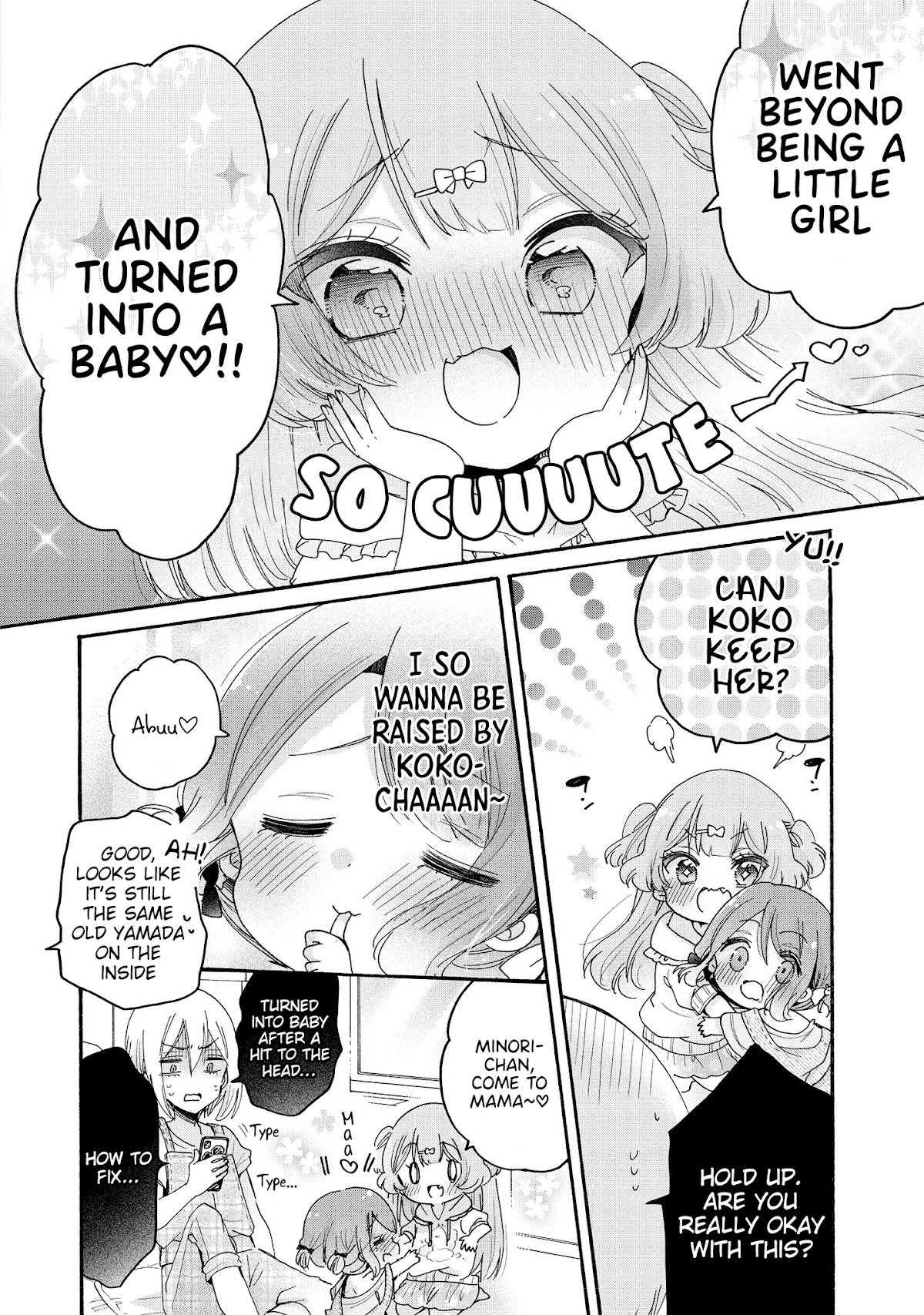 Onee-san wa Joshi Shougakusei ni Kyoumi ga arimasu. chapter 46 page 15