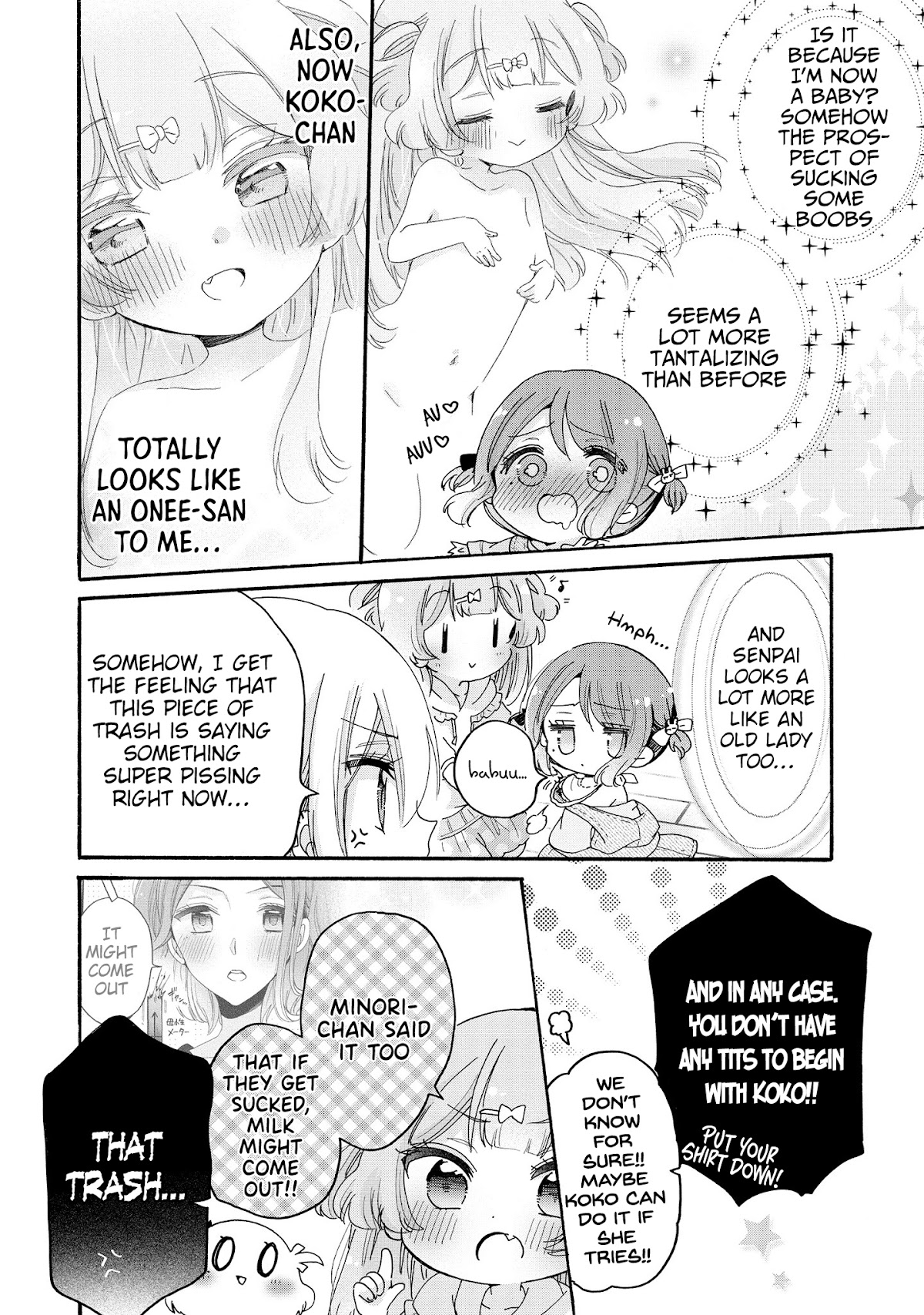 Onee-san wa Joshi Shougakusei ni Kyoumi ga arimasu. chapter 46 page 17