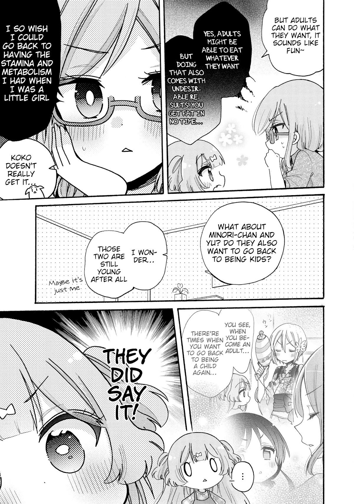 Onee-san wa Joshi Shougakusei ni Kyoumi ga arimasu. chapter 46 page 4