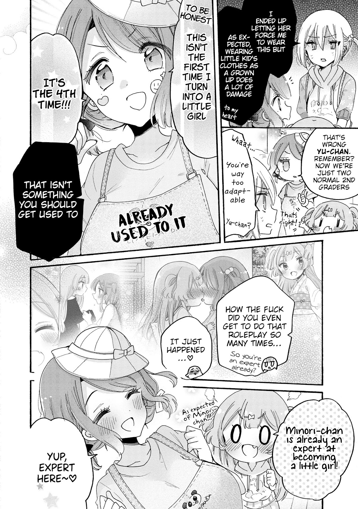 Onee-san wa Joshi Shougakusei ni Kyoumi ga arimasu. chapter 46 page 7