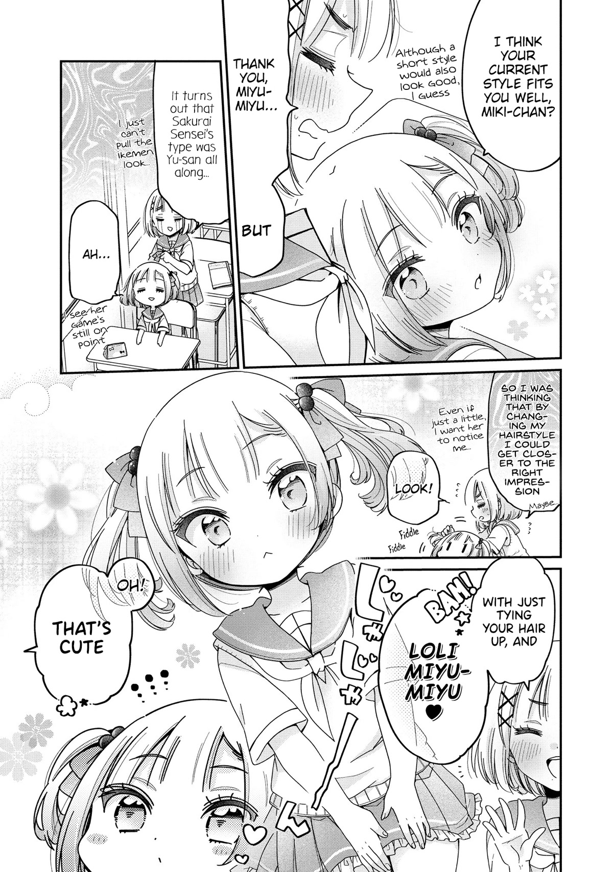 Onee-san wa Joshi Shougakusei ni Kyoumi ga arimasu. chapter 51 page 8