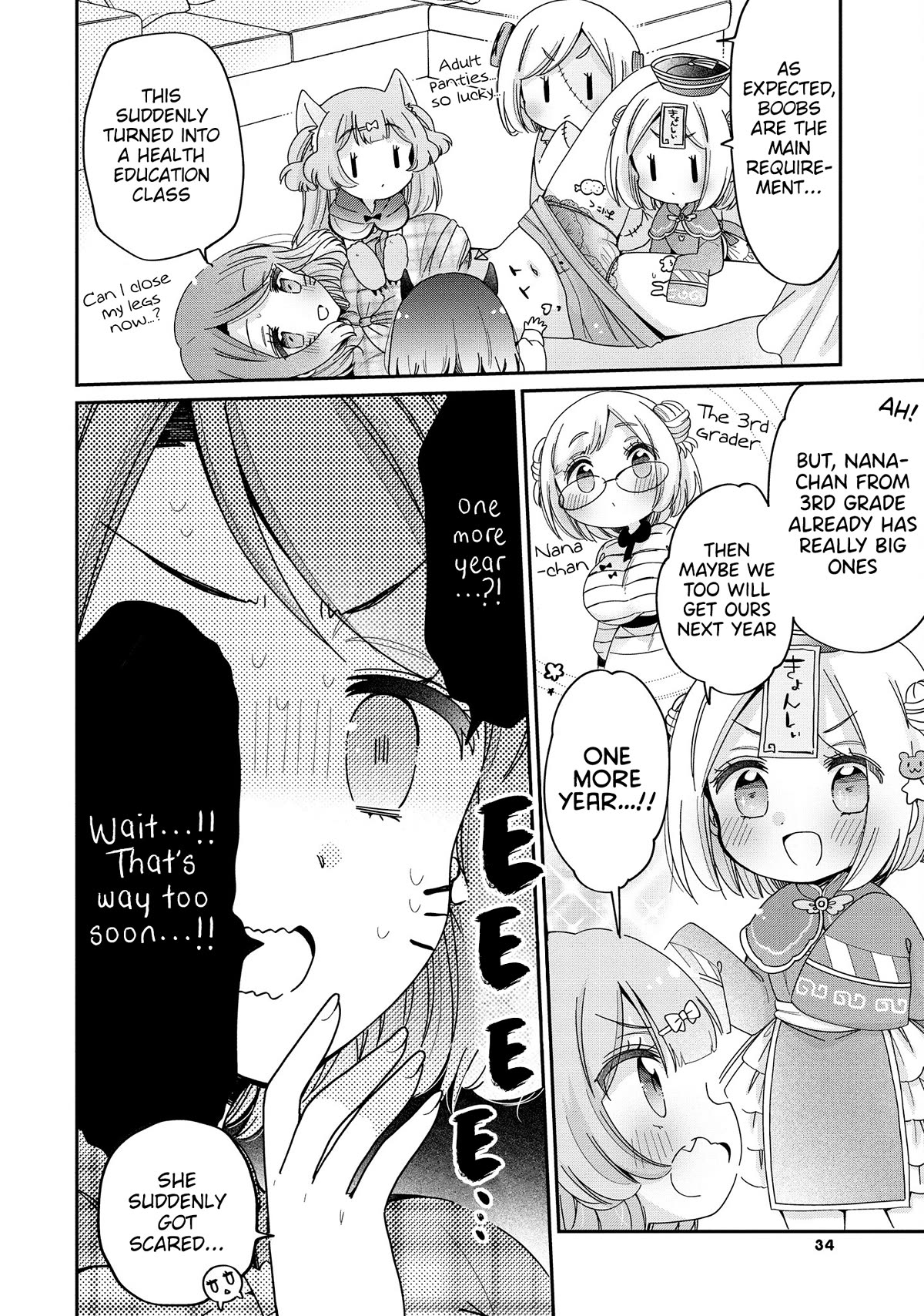 Onee-san wa Joshi Shougakusei ni Kyoumi ga arimasu. chapter 54 page 9