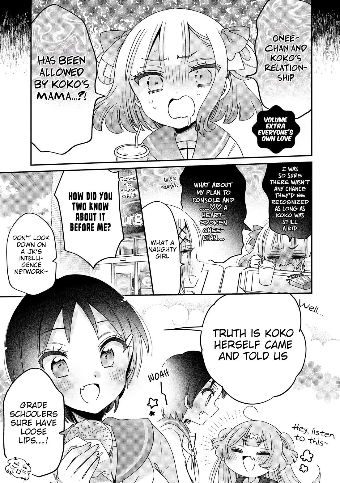 Onee-san wa Joshi Shougakusei ni Kyoumi ga arimasu. chapter 59.5 page 2