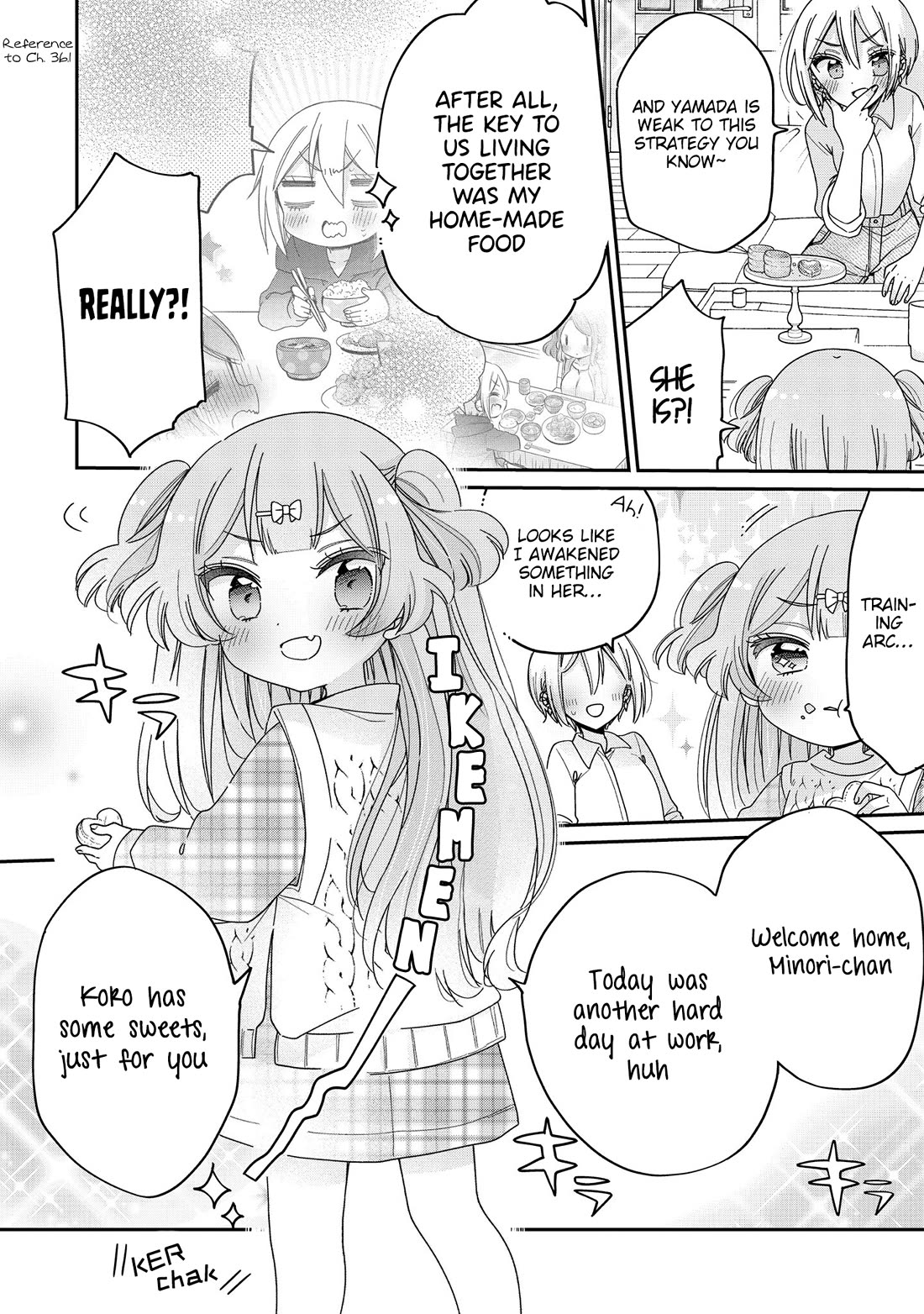 Onee-san wa Joshi Shougakusei ni Kyoumi ga arimasu. chapter 59 page 12