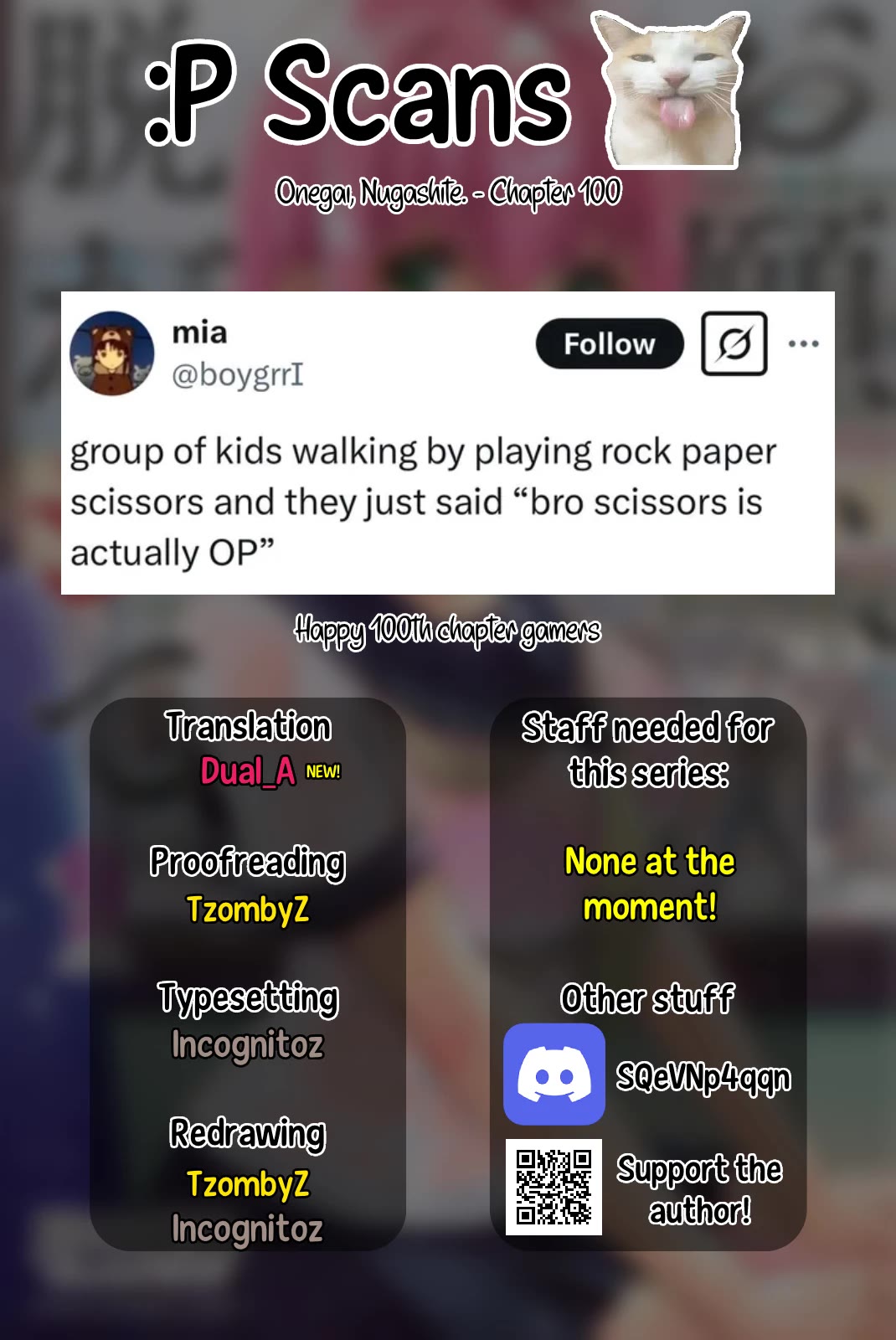 Onegai, Nugashite. chapter 100 page 14