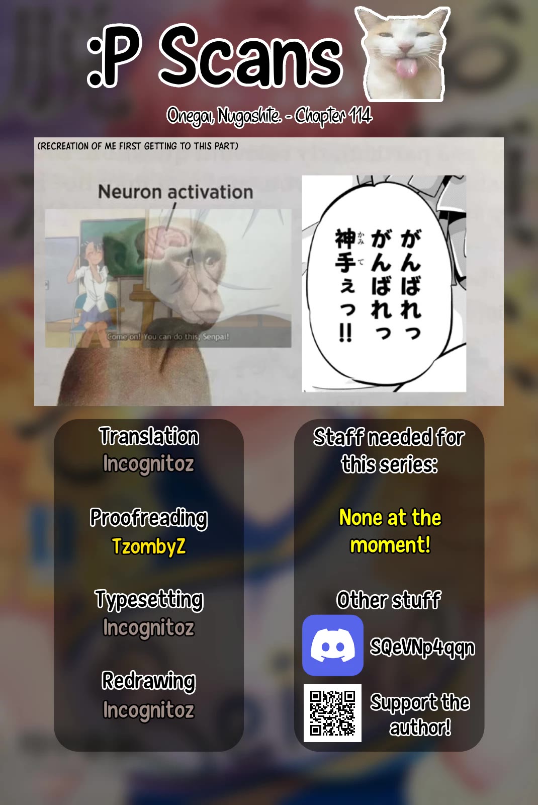 Onegai, Nugashite. chapter 114 page 19