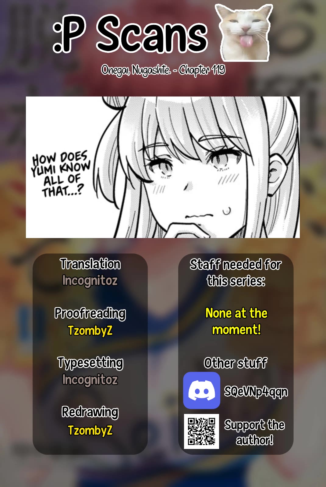 Onegai, Nugashite. chapter 119 page 21