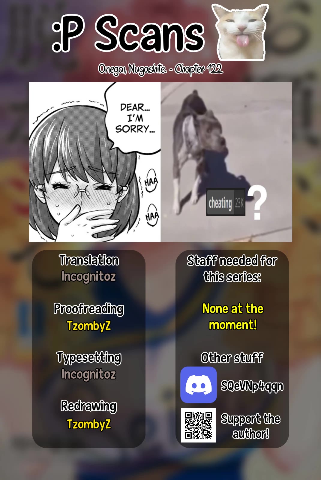 Onegai, Nugashite. chapter 122 page 19