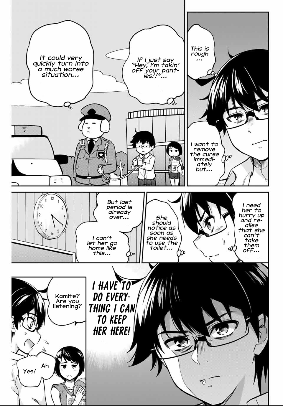 Onegai, Nugashite. chapter 3 page 8