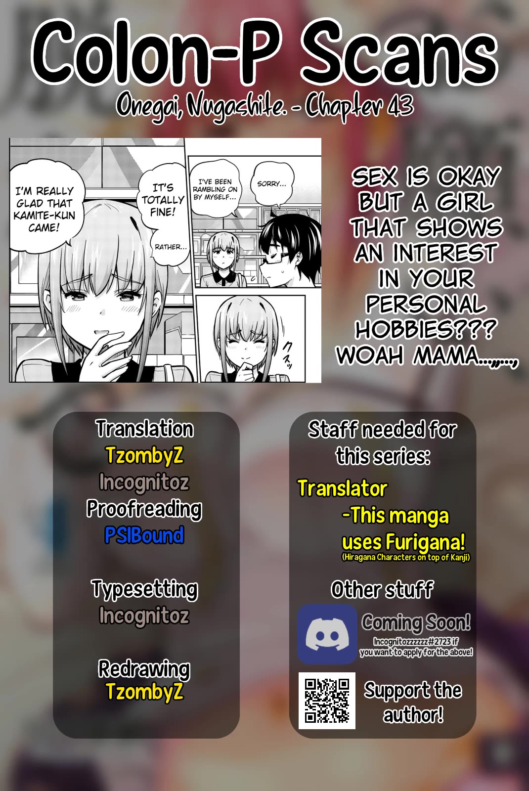 Onegai, Nugashite. chapter 43 page 22