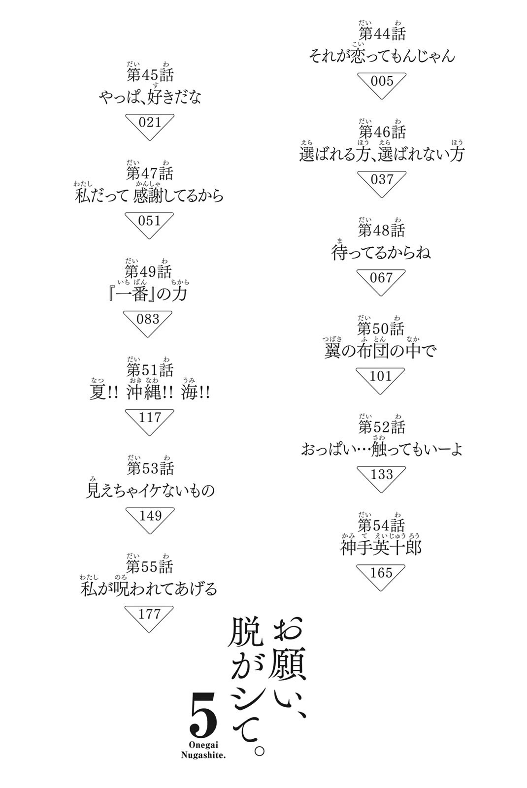 Onegai, Nugashite. chapter 44 page 7