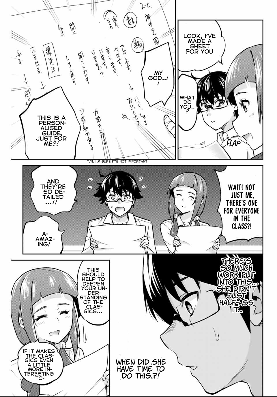 Onegai, Nugashite. chapter 5 page 14