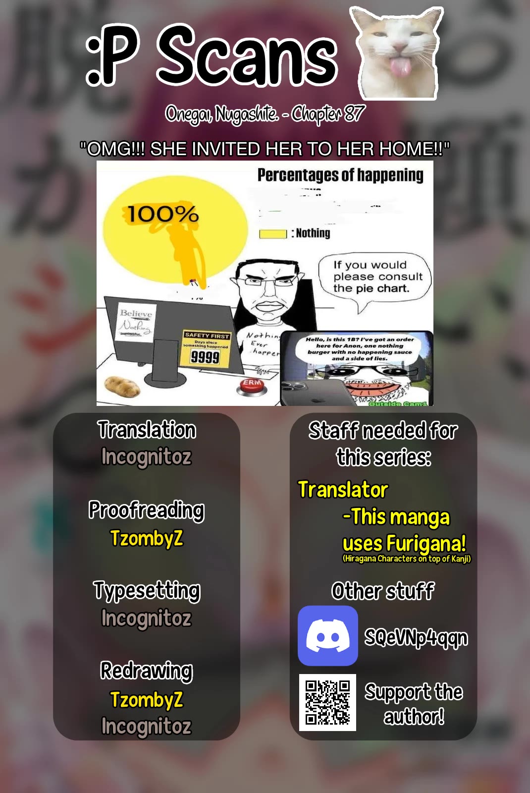 Onegai, Nugashite. chapter 87 page 18