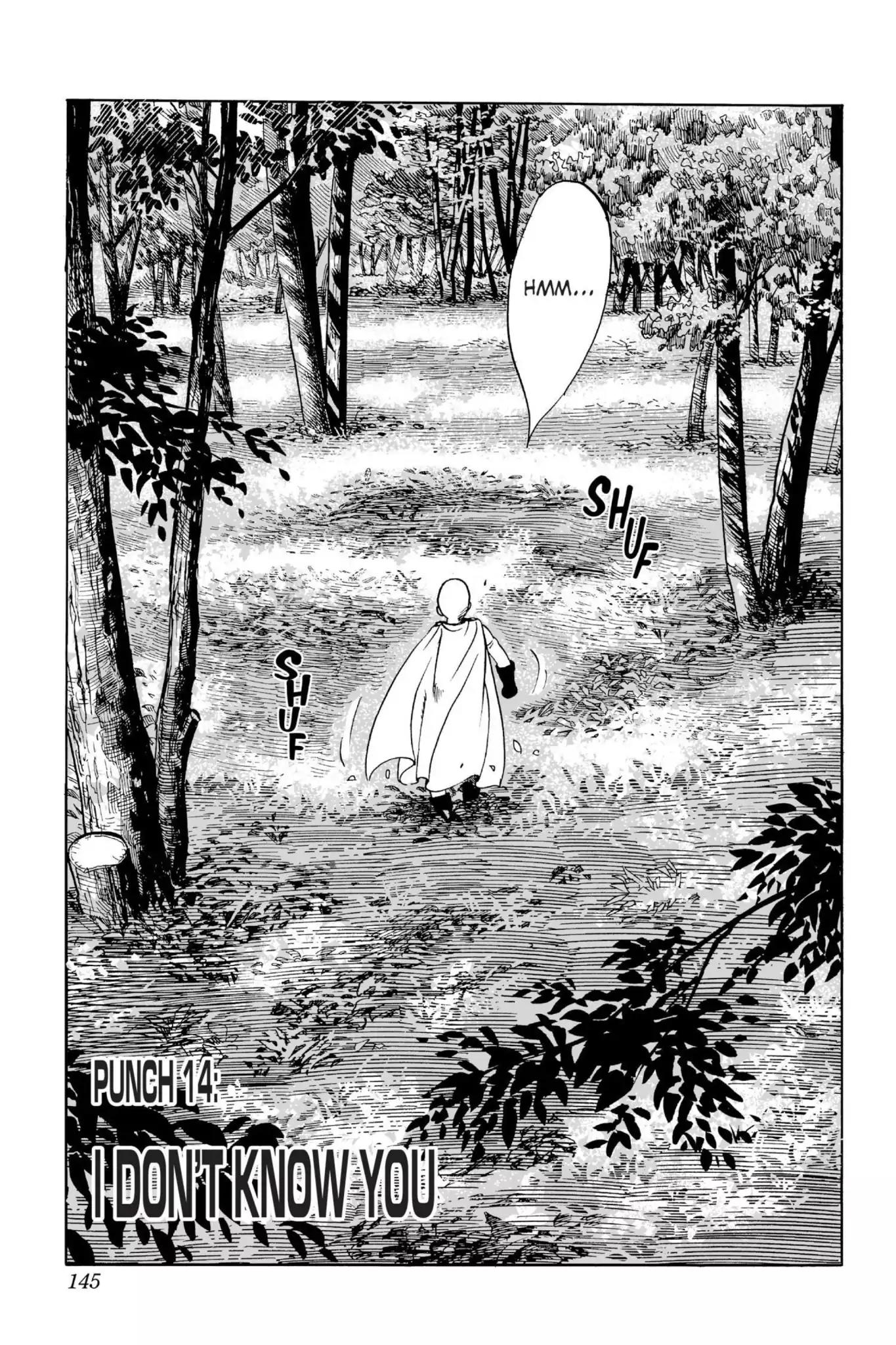 Onepunch-Man chapter 14 page 1
