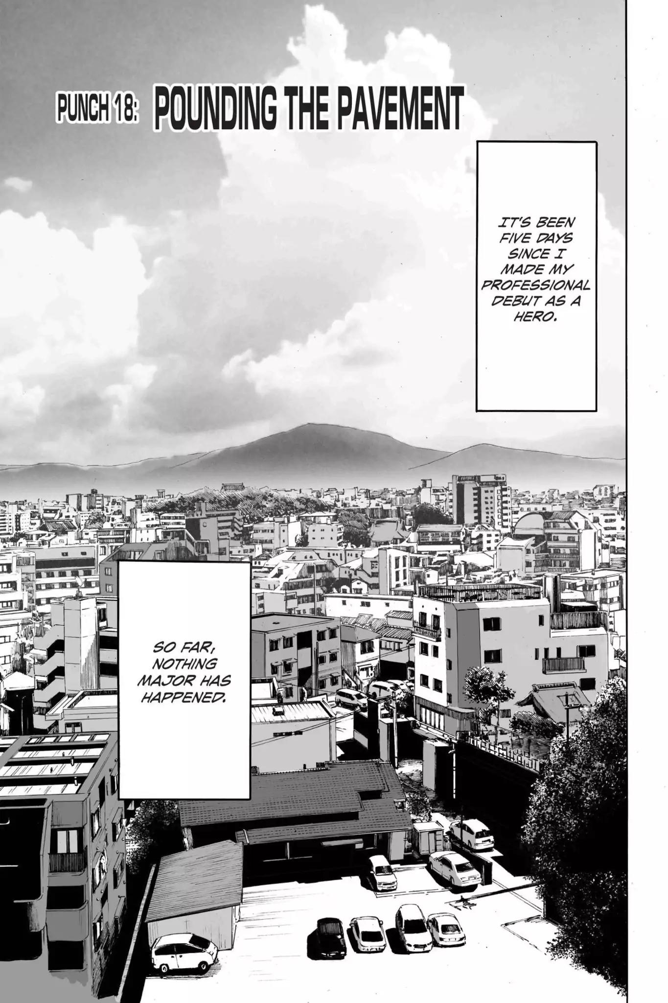 Onepunch-Man chapter 18 page 1