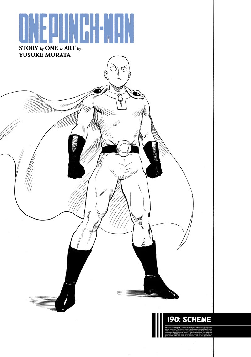 Onepunch-Man chapter 190 page 1