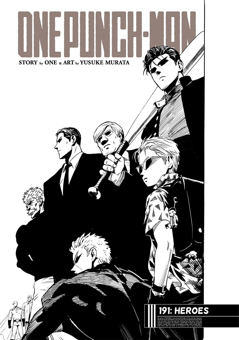 Onepunch-Man chapter 191 page 1