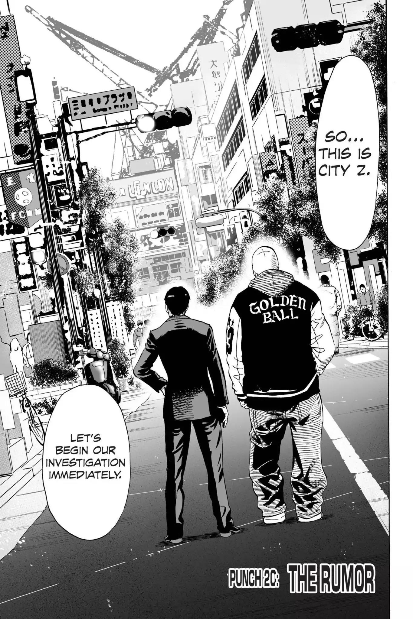 Onepunch-Man chapter 20 page 1
