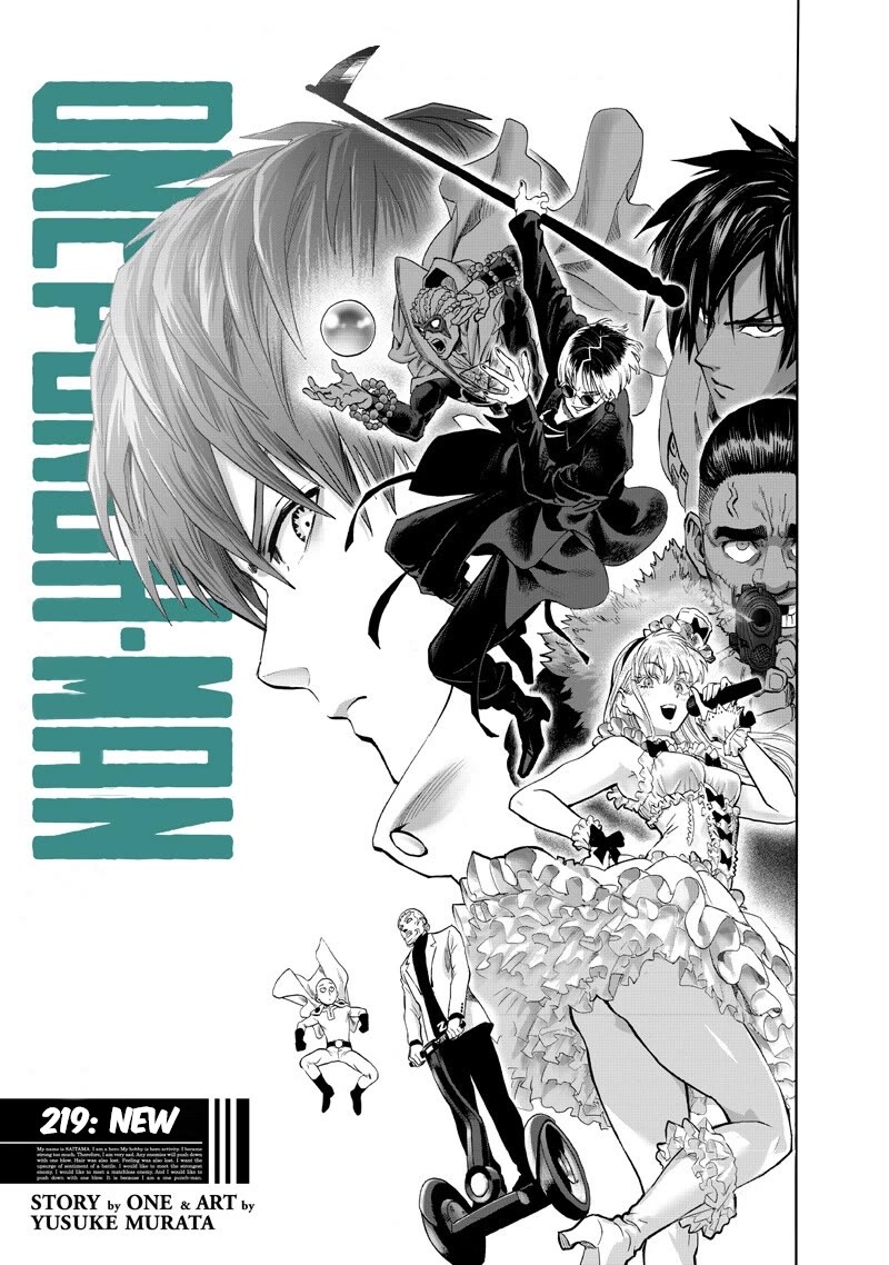 Onepunch-Man chapter 219 page 1