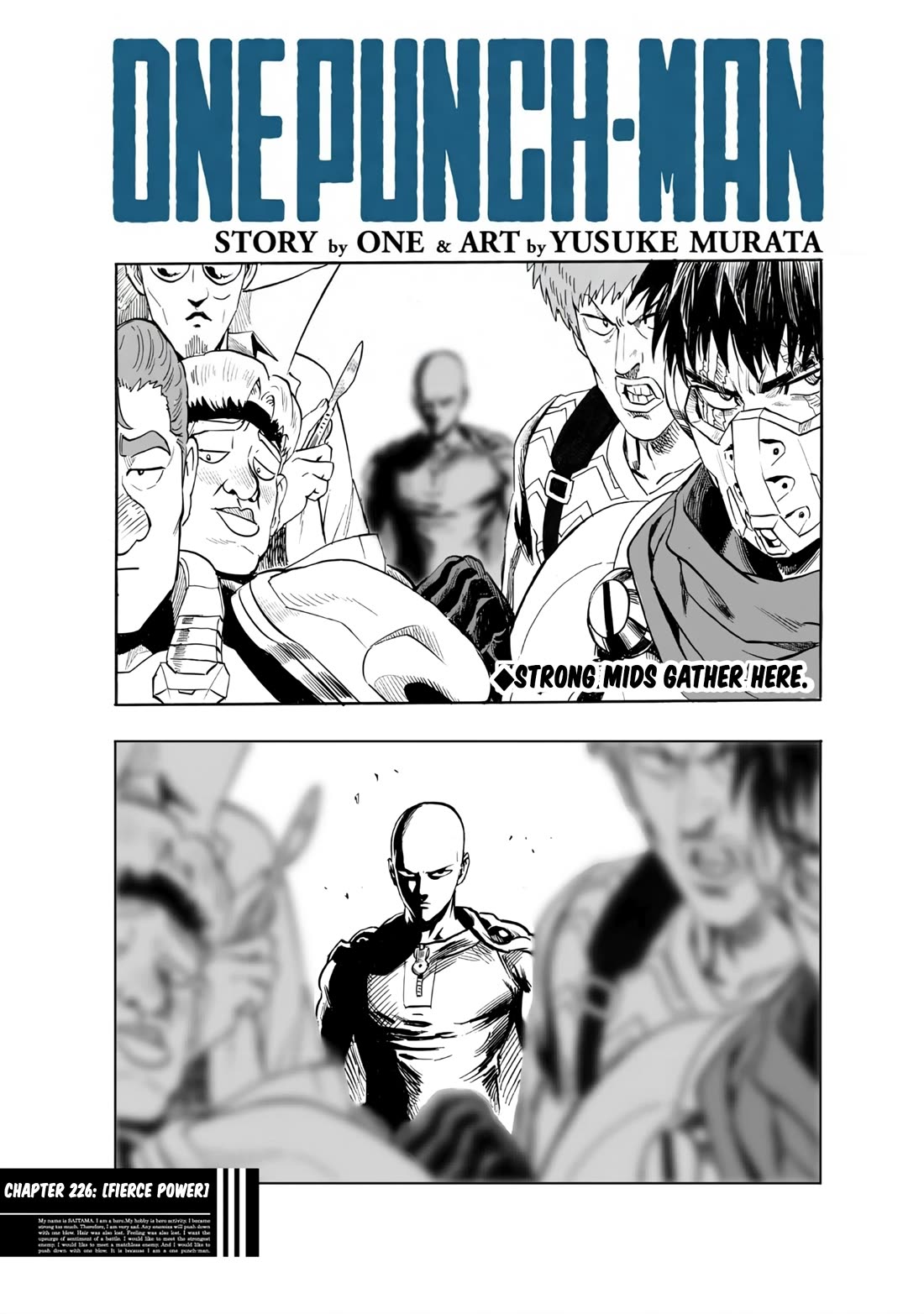Onepunch-Man chapter 226 page 1