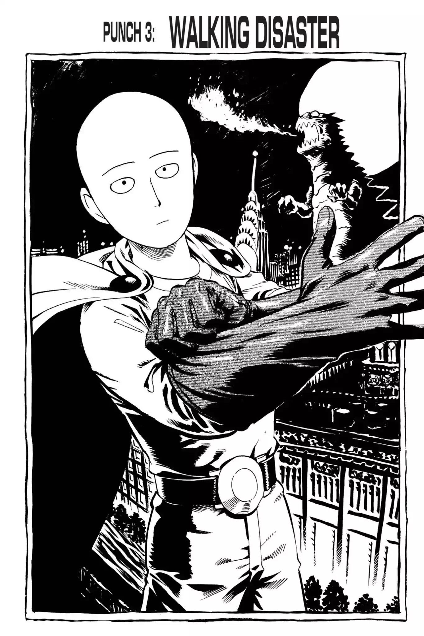 Onepunch-Man chapter 3 page 1