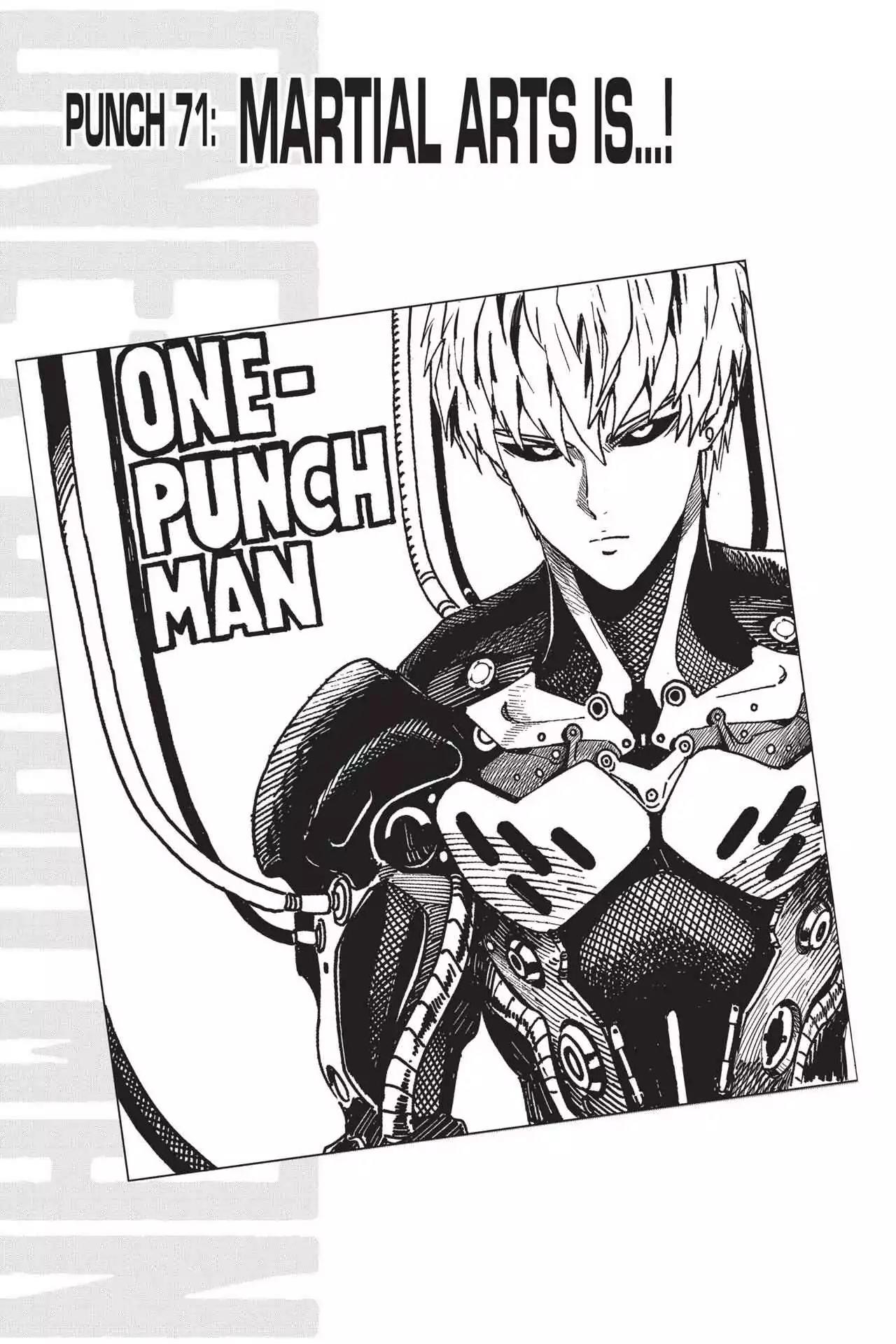 Onepunch-Man chapter 71 page 1