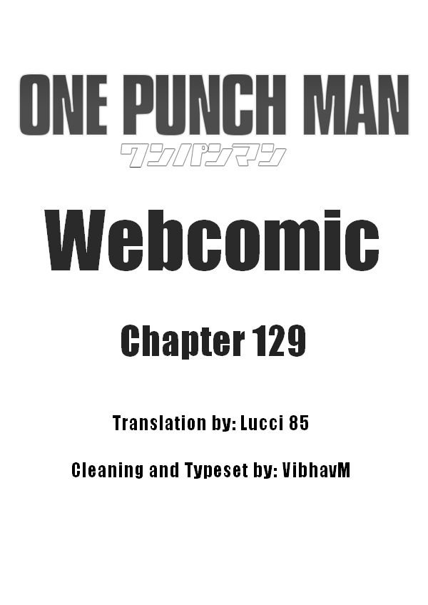 Onepunch-Man (ONE) chapter 129 page 1