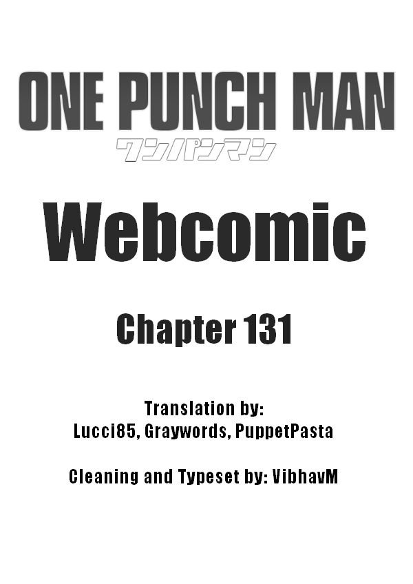 Onepunch-Man (ONE) chapter 131 page 1