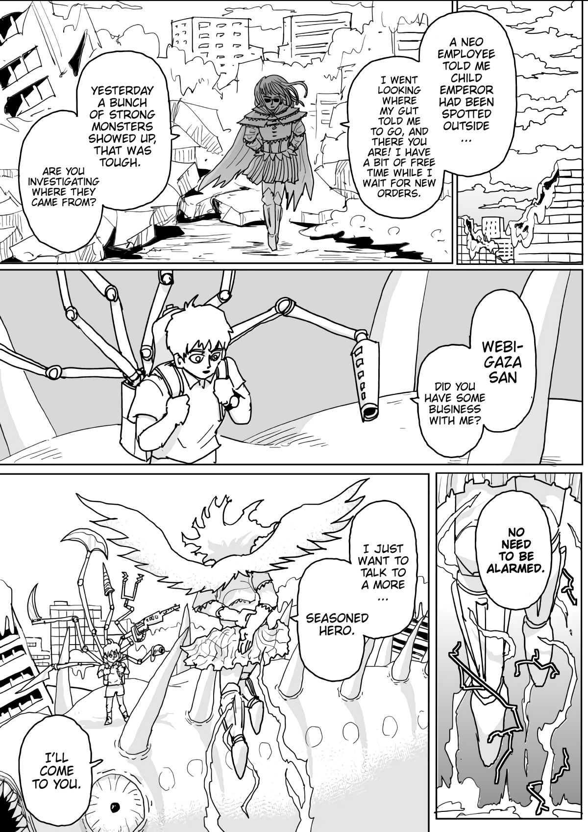 Onepunch-Man (ONE) chapter 131 page 4