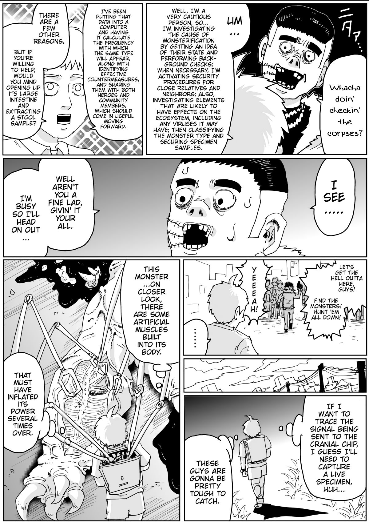 Onepunch-Man (ONE) chapter 135 page 4