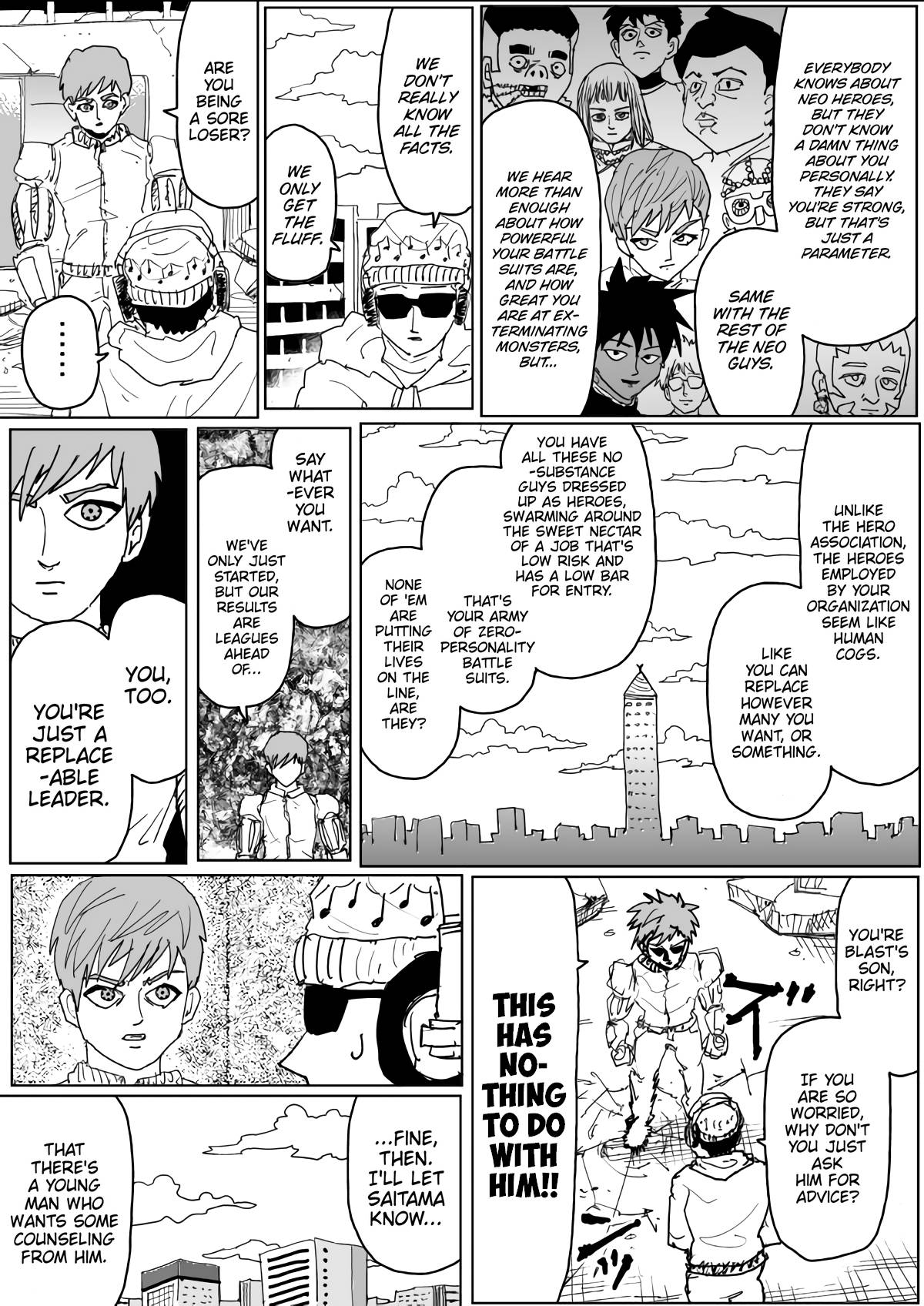 Onepunch-Man (ONE) chapter 138 page 10