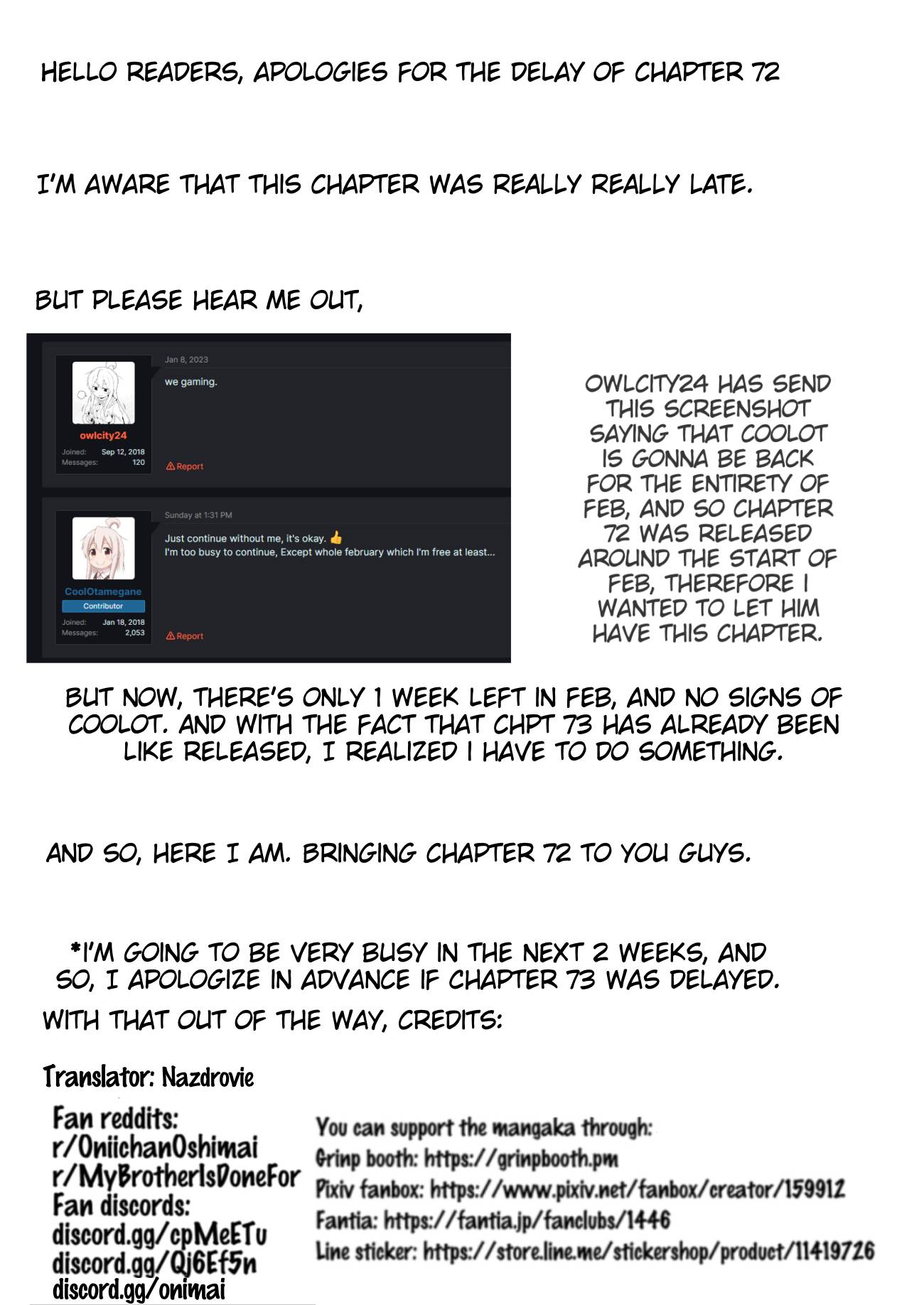 Onii-chan Is Done For! chapter 72 page 13