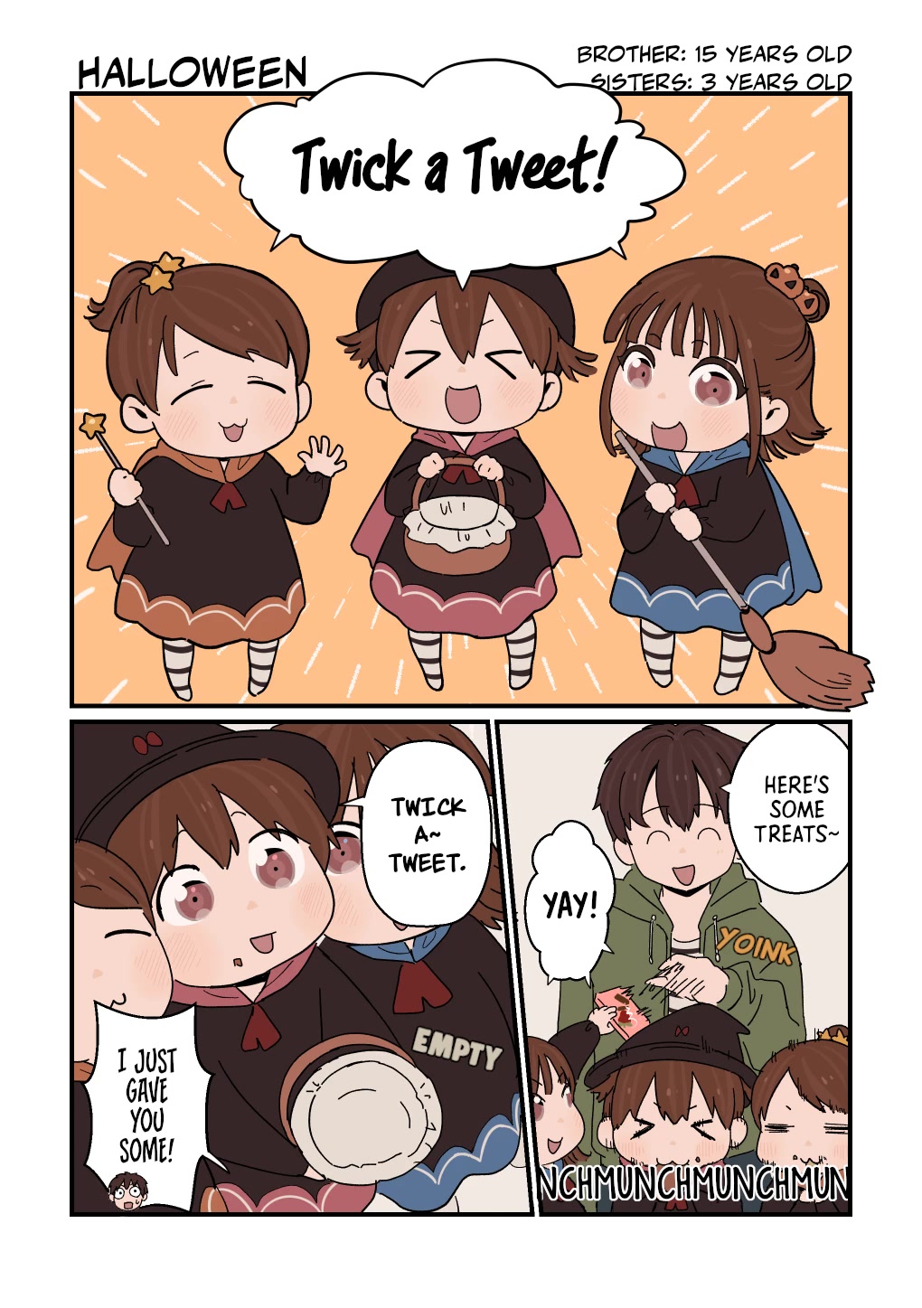 Onii-chan to Mitsugo no Imouto-tachi chapter 16 page 1