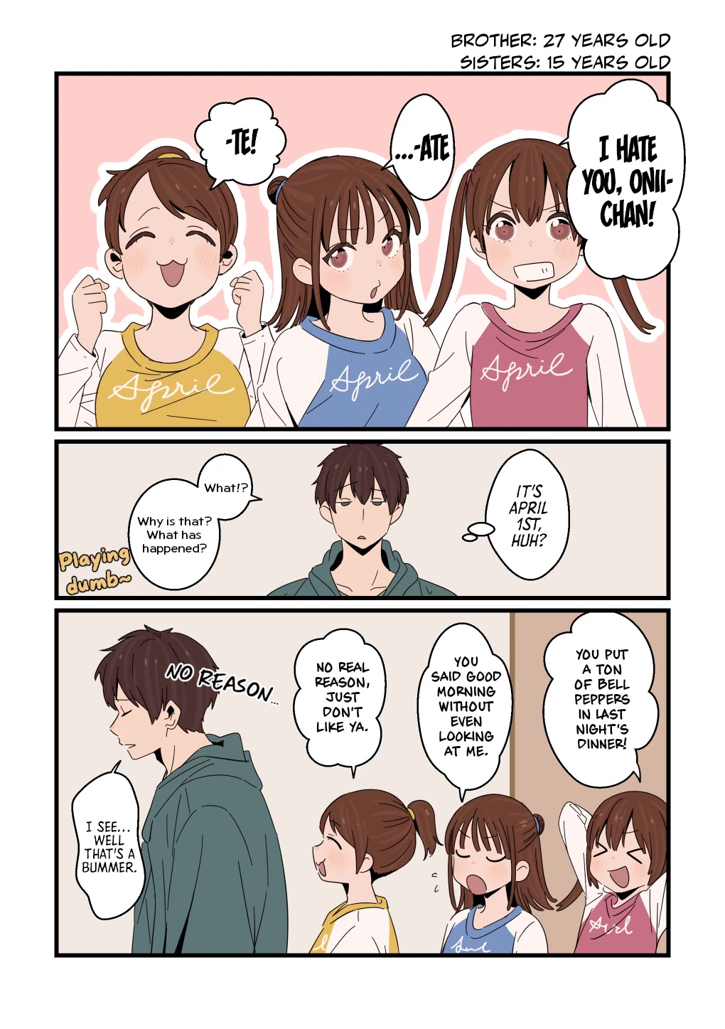 Onii-chan to Mitsugo no Imouto-tachi chapter 17 page 3