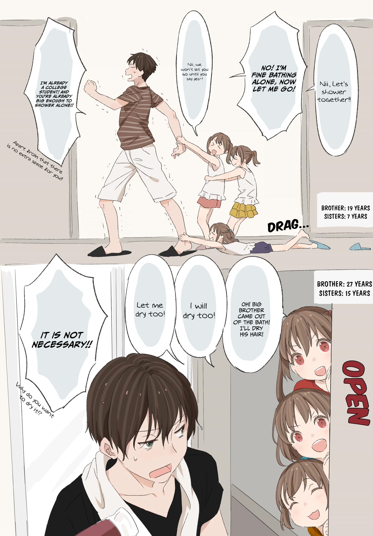 Onii-chan to Mitsugo no Imouto-tachi chapter 2 page 2