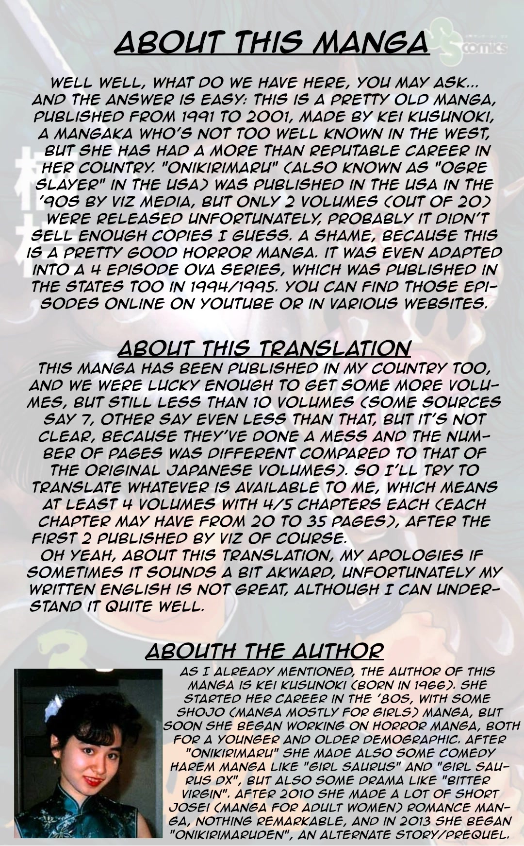 Onikirimaru chapter 10 page 1