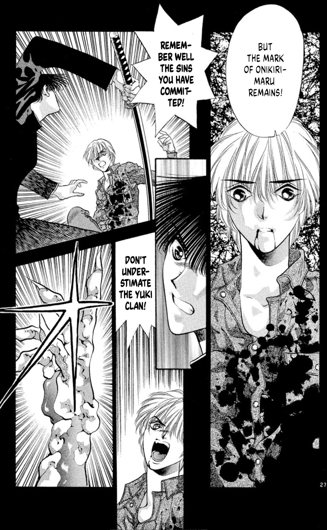 Onikirimaru chapter 60 page 27