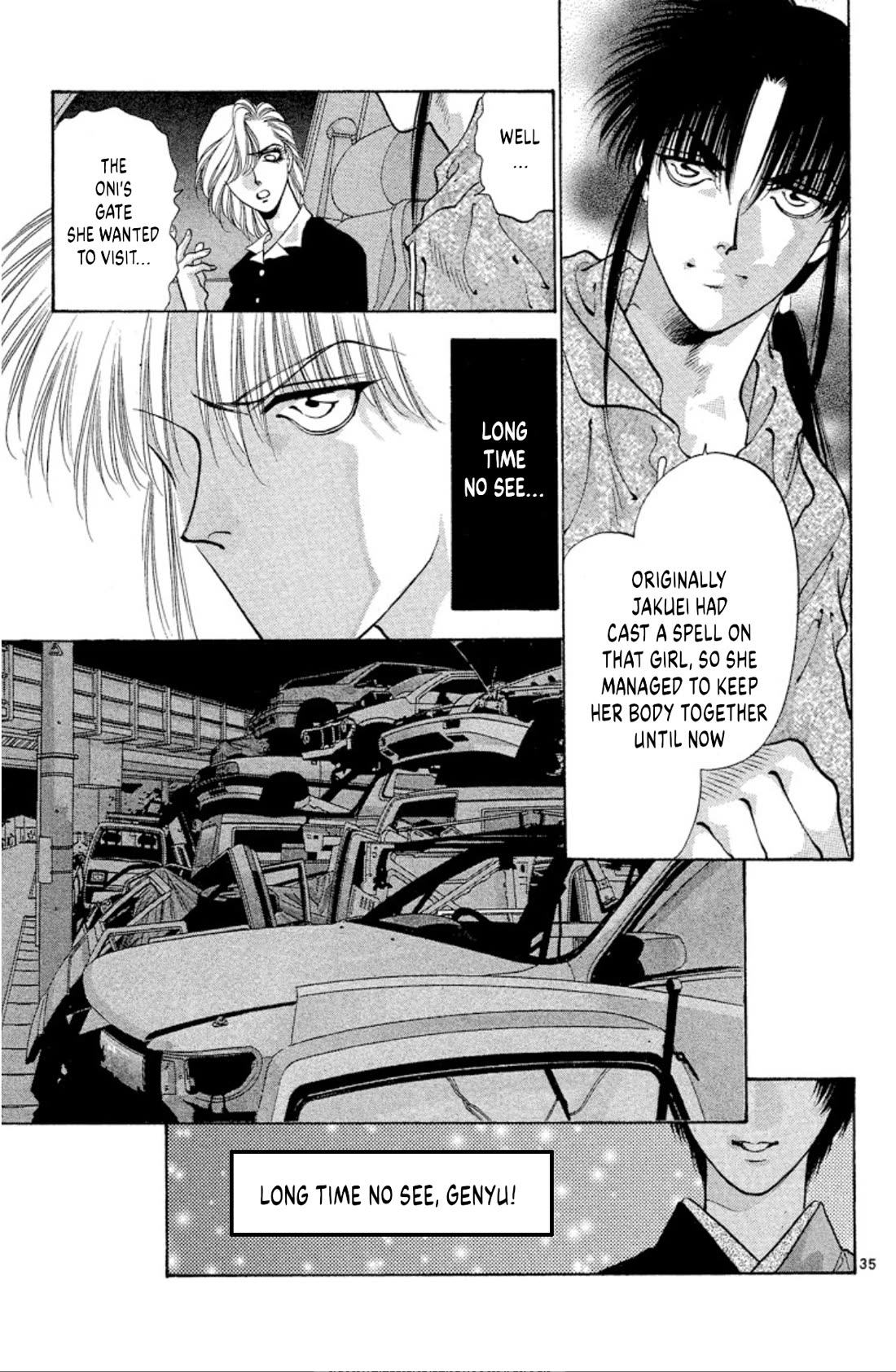 Onikirimaru chapter 63 page 35