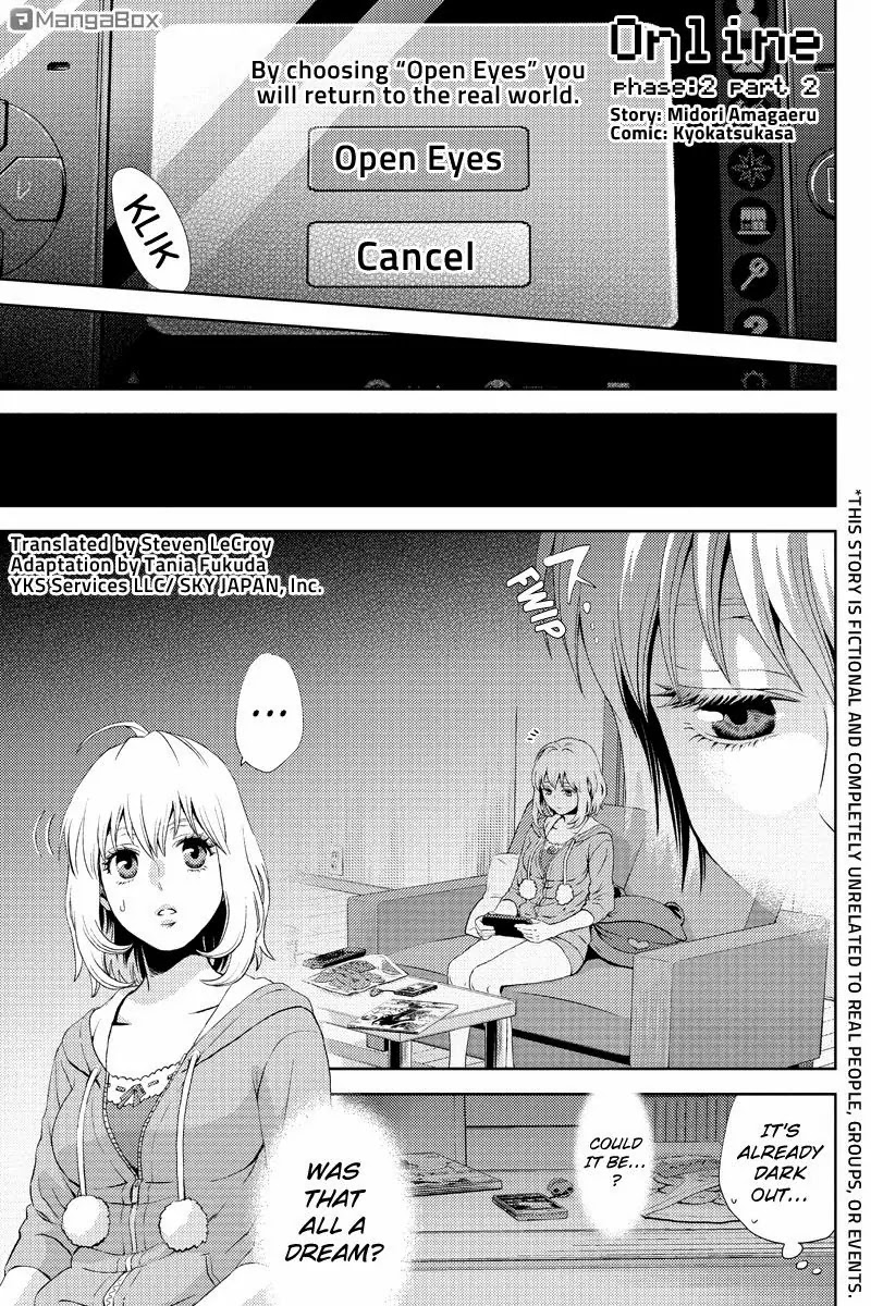 Online - The Comic chapter 3 page 1