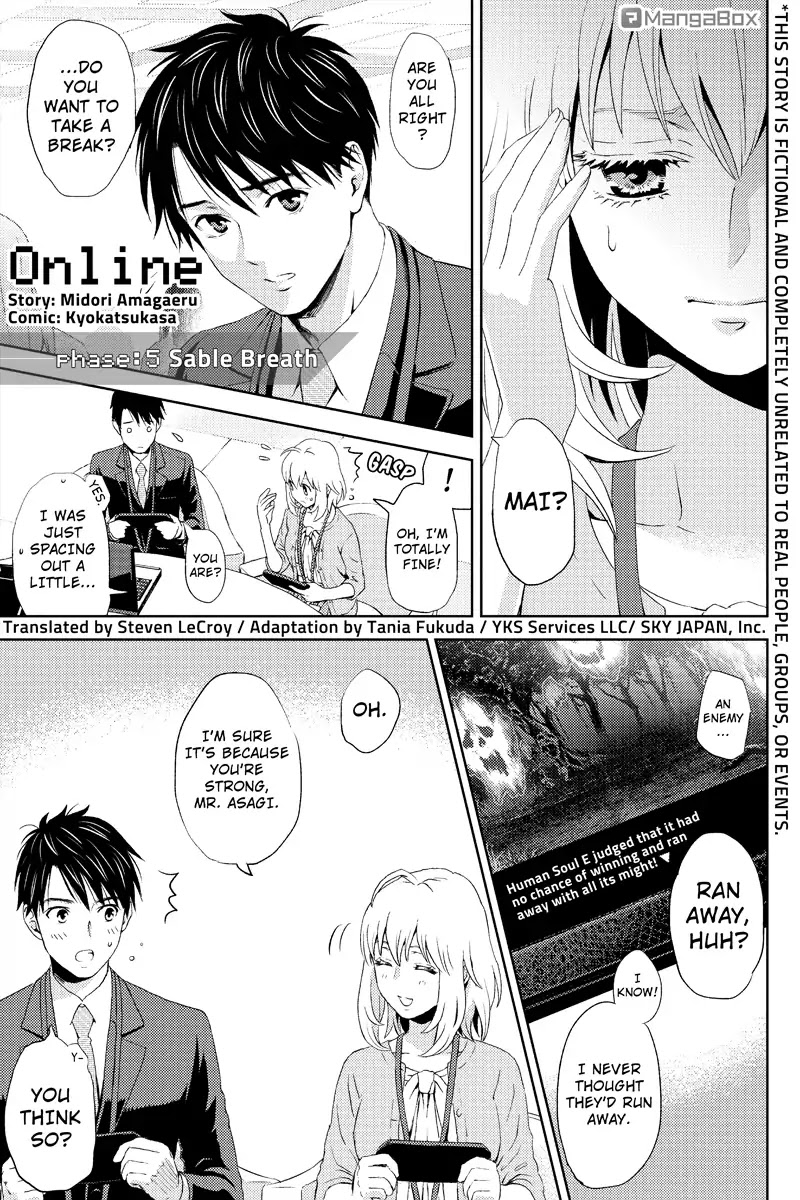 Online - The Comic chapter 8 page 1