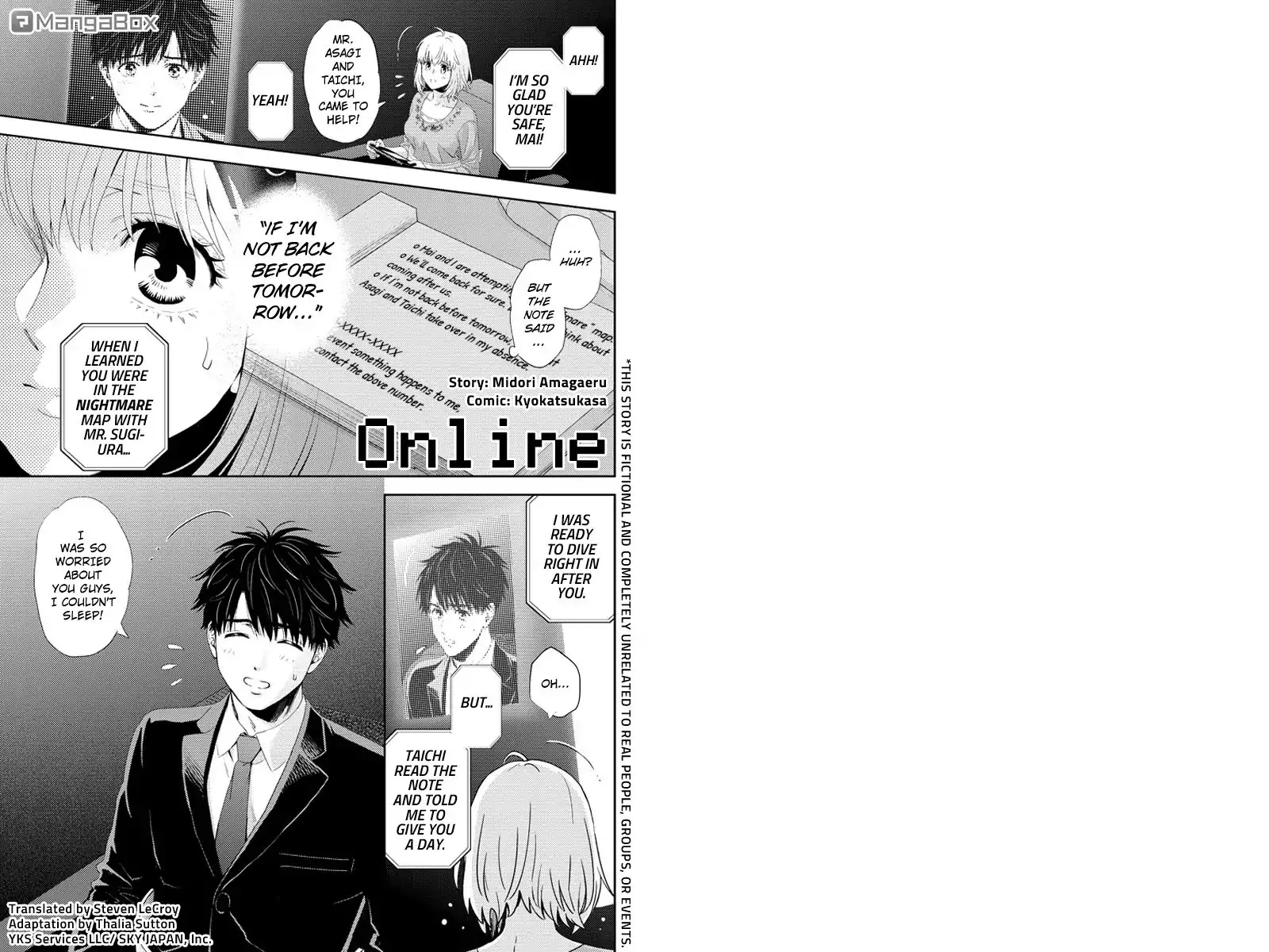 Online - The Comic chapter 92 page 1