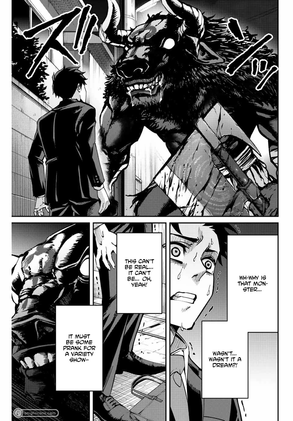 Only I Know That the World Will End. In a World Where Monsters Appear, I Level up by Returning From Death chapter 1 page 18